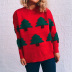 round neck long-sleeved Christmas tree pullover sweater nihaostyles wholesale Christmas costumes NSSX88953