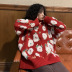 Suéter navideño de manga larga con cuello alto y jacquard de flores sueltas nihaostyles al por mayor disfraces de Navidad NSSX88960