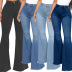 high-waist slim stretch jeans nihaostyles wholesale clothes NSSF88978