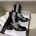 back zipper round head thick heel boots nihaostyles clothing wholesale NSYBJ89028