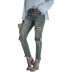Washed Torn Ripped Tassel Jeans NSYF89202