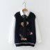 Bear Pattern Knitted Vest NSSX89208