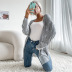 mid-length hollow knitted cardigan nihaostyles clothing wholesale NSDMB89291