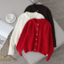 single-breasted twist long-sleeved knitted cardigan nihaostyles clothing wholesale NSSX89364
