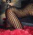 hollowed out hot diamond netting mesh one-piece Sexy Lingerie nihaostyles wholesale clothes NSXPF89996