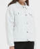 winter fur collar plus velvet loose warm short denim cotton jacket  NSSY9110