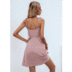 V-Neck Mid-Length Slip Dress NSGXY98699