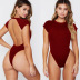 Sexy Solid One-Piece Swimsuit NSCMB98719