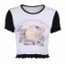 print cotton stitching Diablo style t-shirt nihaostyles wholesale clothes NSGYB98897
