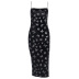 sexy dark style butterfly print slit cheongsam sling dress nihaostyles wholesale clothing NSGYB99088