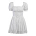 Puff Sleeve Lace Princess Dress NSAFS102524