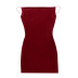 Solid Color Mid-Waist Split Sling Dress NSAFS103050
