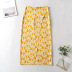 Floral Printed Long-Sleeved Top & Skirt Set NSXFL103279