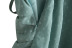 Green Sleeveless Halterneck Drawstring Chiffon Dress NSXFL103292