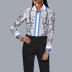 Printed Slim Long-Sleeved Lapel Shirt NSJIM104399