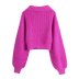 Rose Red Balloon Long-Sleeved Sweater NSXFL103620