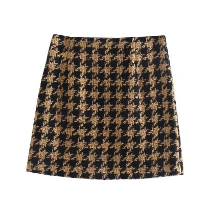 Texture Knitted Skirt NSXFL103677