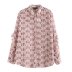 Long-Sleeved Floral Printed Shirt NSXFL103716