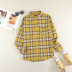 Wholeasle Long-Sleeved Lapel Plaid Shirt Jacket NSSI103865
