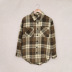 Long-Sleeved Plaid Shirt Jacket NSSI103867
