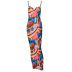Print Backless Slim Strap Dress NSHTL103916