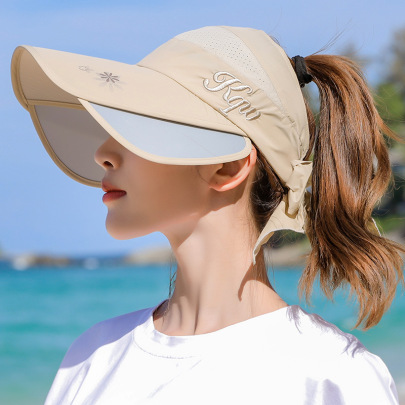 Big Edge Without Top Sun Shading Hat Nihaostyles Wholesale Clothing NSKJM104135