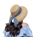 Big Brim Dome Sunscreen Straw Hat NSKJM104140
