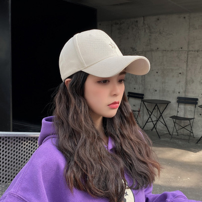 Solid Color Five-point Star Embroidery Baseball Cap Nihaostyles Wholesale Clothing NSKJM104147