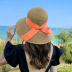 Foldable Sunshade Bow Decorated Straw Hat NSKJM104152
