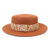 Color Flat Straw Hats NSDIT104160