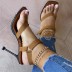 Pointed Toe Stiletto Sandals NSYBJ104640