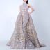 bronzing trailing sleeveless slim prom dress nihaostyles wholesale clothes NSGRM104741