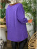 Mid-Length Round Neck Solid Color Pullover Sweater NSJXW105068