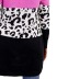 Leopard Print Color-Blocking Mid-Length Knitted Cardigan NSPZN105152