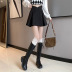High Waist Slim A-Line Skirt NSAFS105245