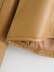 Yellow Pu Leather Zipper Long-Sleeved Jacket NSXFL105320
