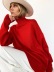 Turtleneck Solid Color Loose Long-Sleeved Thick Pullover Sweater NSJXW105439