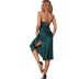 Slim Lace-Up Slit Suspender Prom Dress NSGHW105585