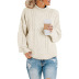 thick thread high neck pullover sweater nihaostyles wholesale clothes NSSYV105647