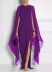 chiffon sleeveless shawl slit evening dress nihaostyles clothing wholesale NSYLY105712
