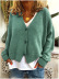 Solid Color Knitted Sweater Cardigan NSYHY105723