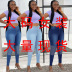 plus size high waist mid stretch stitching jeans nihaostyles clothing wholesale NSWL105838