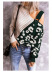 Color Matching Leopard High Neck Strapless Sweater NSNHYD105986