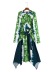 Positioning Print Long-Sleeved Knotted Dress NSXFL106604