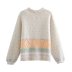 Artificial Gem Button Sweater Cardigan NSXFL107185
