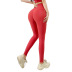 Solid Color High-Waisted High Stretch Yoga Leggings NSXER107579