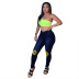 Plus Size Slim-Fit Ripped Jeans NSGYY107726