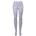 High Waist Tight-Fitting Slimming Printed Casual Leggings NSXE108427