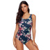 Patterns Printed Swimsuit With Chest Pad NSXSY108571