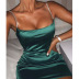 Rhinestone Sling Low-Cut Slim Dress NSHPH108586